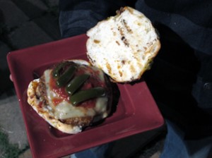 chorizo burger