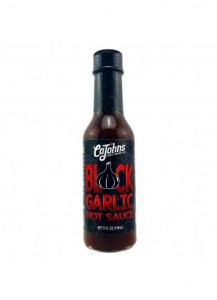 cajohns black garlic hot sauce